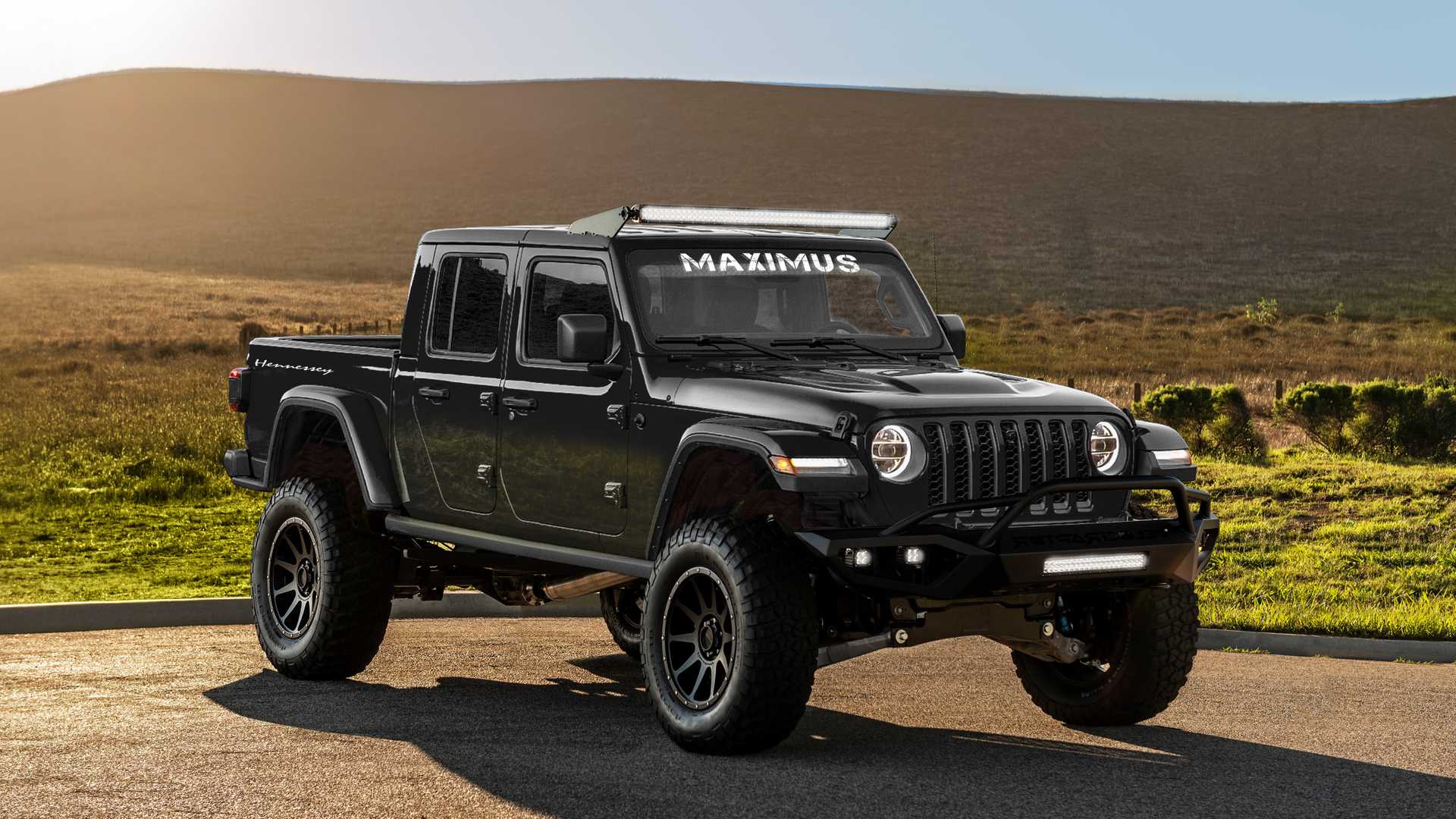 JEEP GLADIATOR COM O MOTOR V8 HELLCAT, A NOVA CRIAÇÃO DA HENNESSEY PERFORMANCE, foto 1