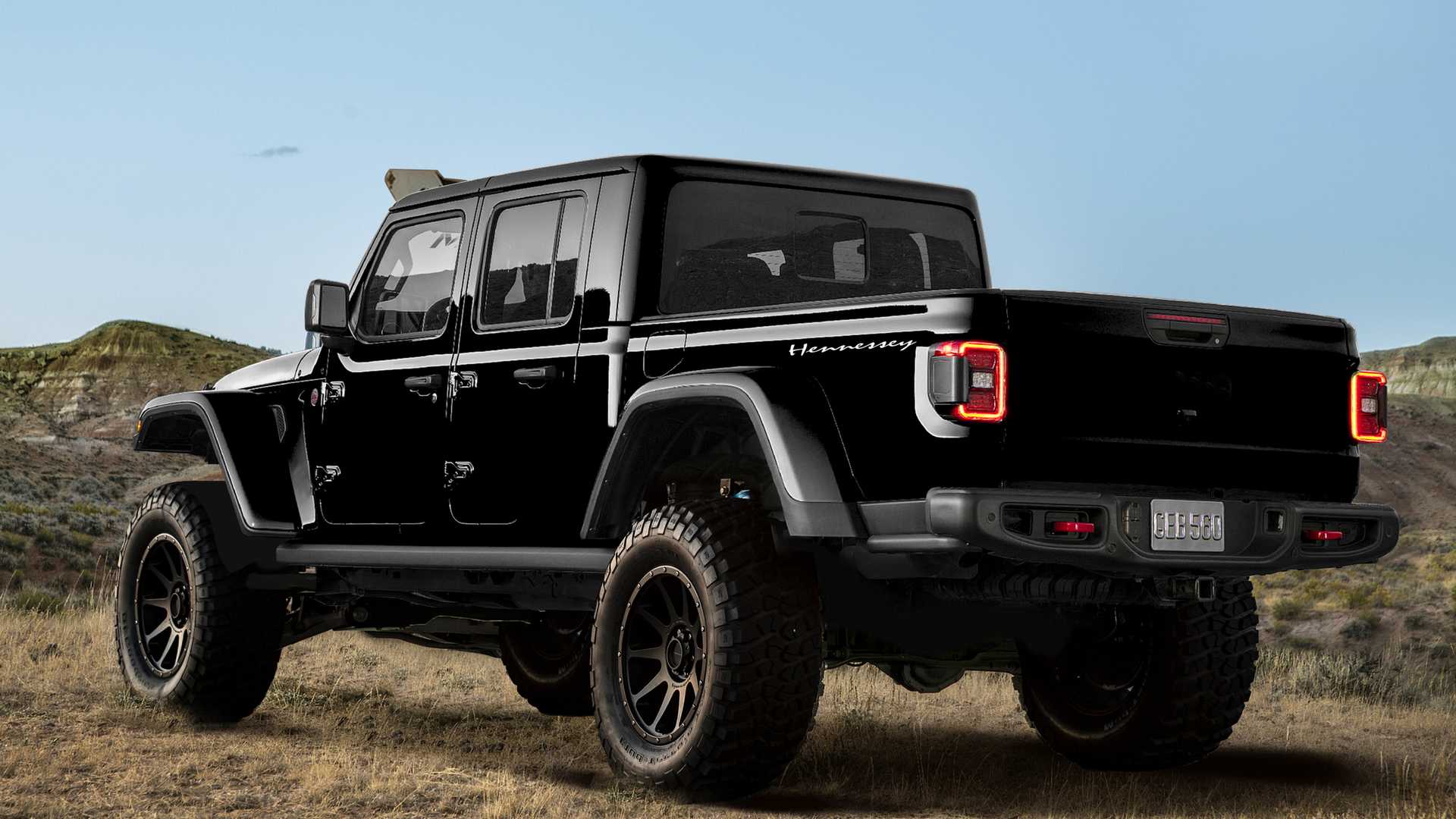 JEEP GLADIATOR COM O MOTOR V8 HELLCAT, A NOVA CRIAÇÃO DA HENNESSEY PERFORMANCE, foto 2