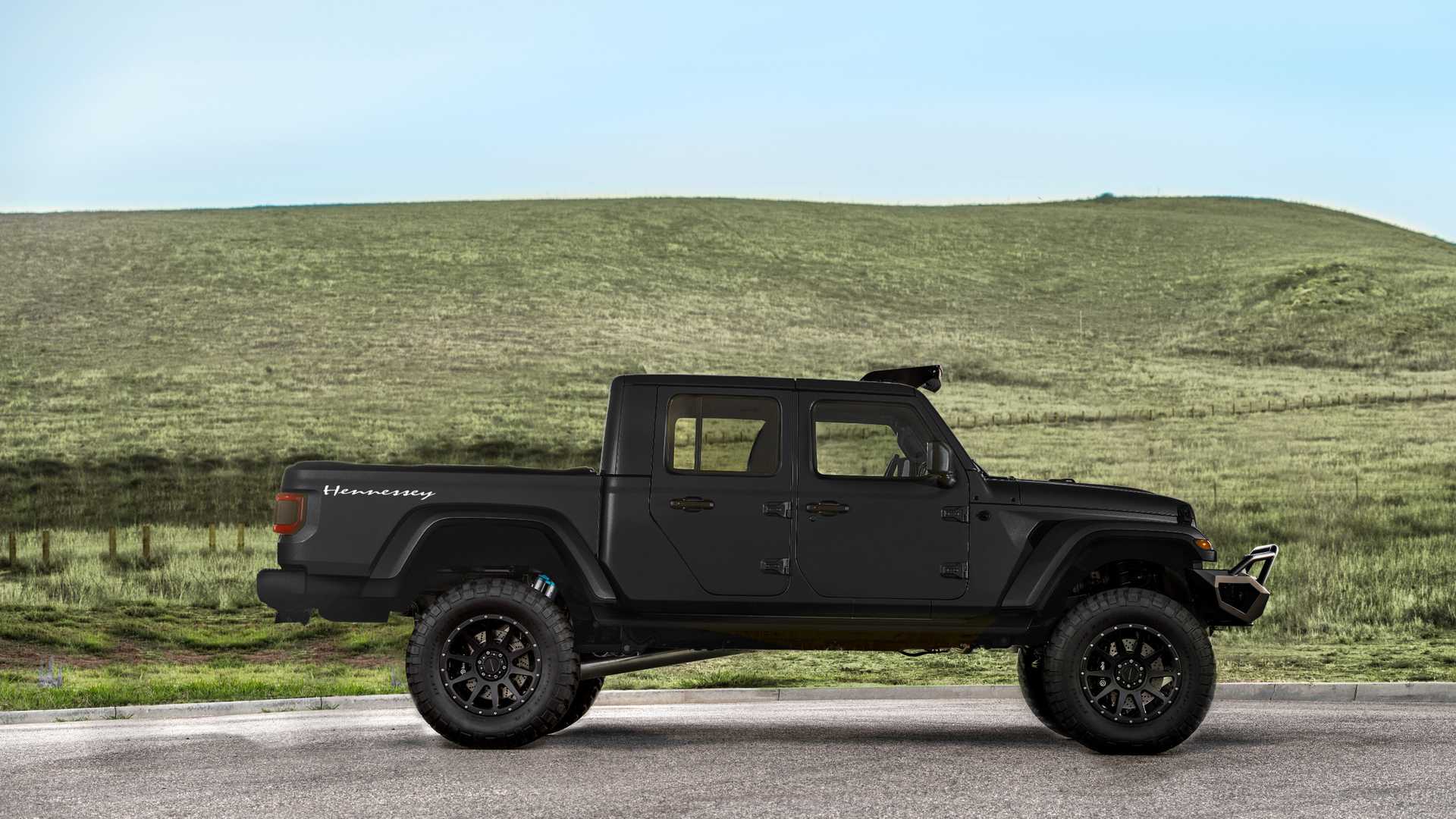 JEEP GLADIATOR COM O MOTOR V8 HELLCAT, A NOVA CRIAÇÃO DA HENNESSEY PERFORMANCE, foto 3