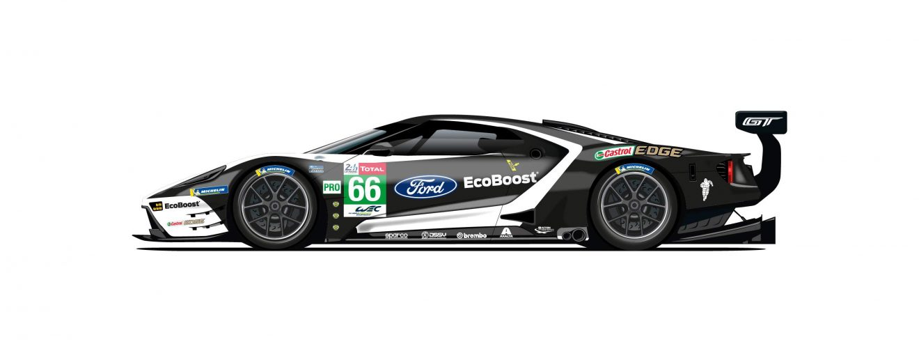 FORD PRESTA UMA HOMENAGEM A LE MANS COM DECORAÇÕES ESPECIAIS, foto 1