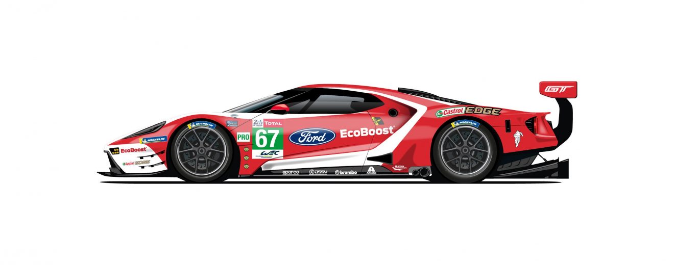 FORD PRESTA UMA HOMENAGEM A LE MANS COM DECORAÇÕES ESPECIAIS, foto 2