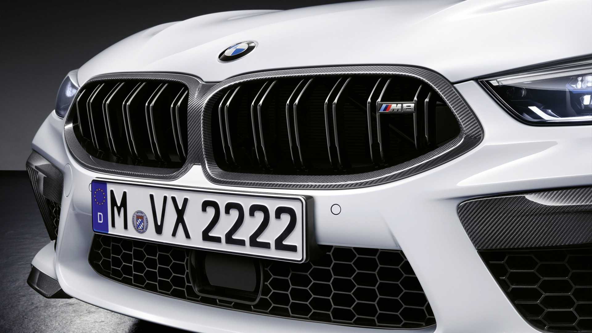 NOVO BMW M8 ESTREIA OS ACESSÓRIOS M PERFORMANCE DE FIBRA DE CARBONO, foto 3