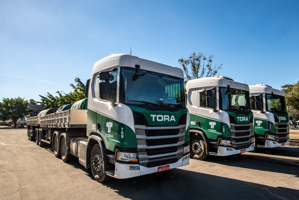 TORA ADQUIRE 180 CAMINHÕES DA NOVA GERAÇÃO SCANIA E PREVÊ 13% DE REDUÇÃO DE CUSTOS, foto 1