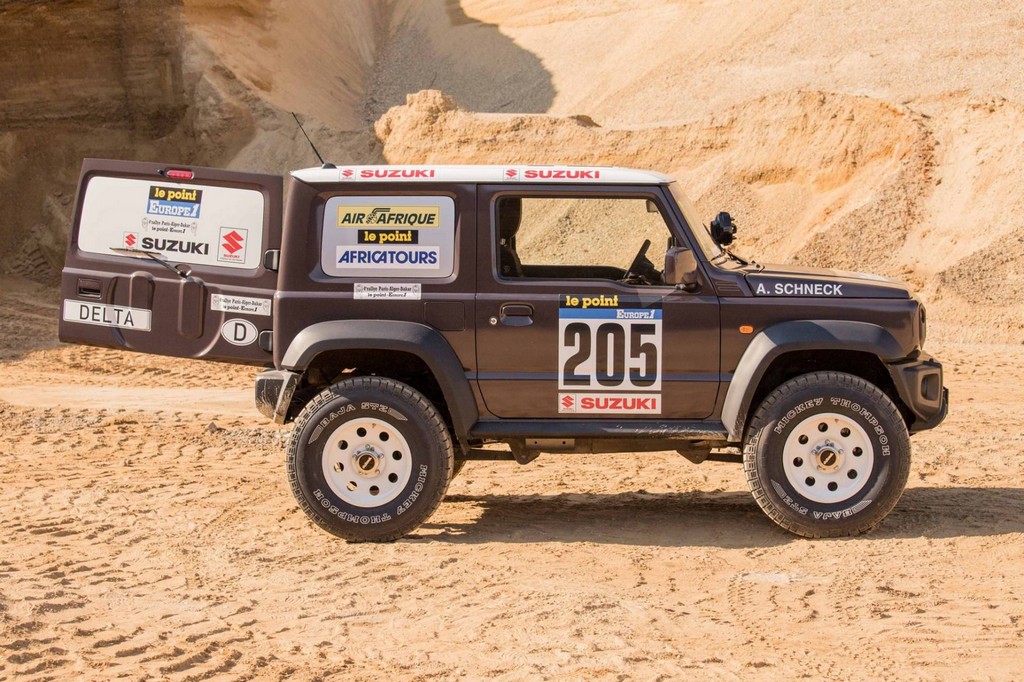 DELTA 4X4 PRESTA UM TRIBUTO AO PRIMEIRO SUZUKI JIMNY QUE COMPETIU NO PARIS-DAKAR, foto 8