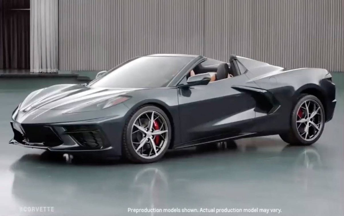 SURGEM AS PRIMEIRAS IMAGENS DO NOVO CHEVROLET CORVETTE STINGRAY CONVERTIBLE 2020, foto 1