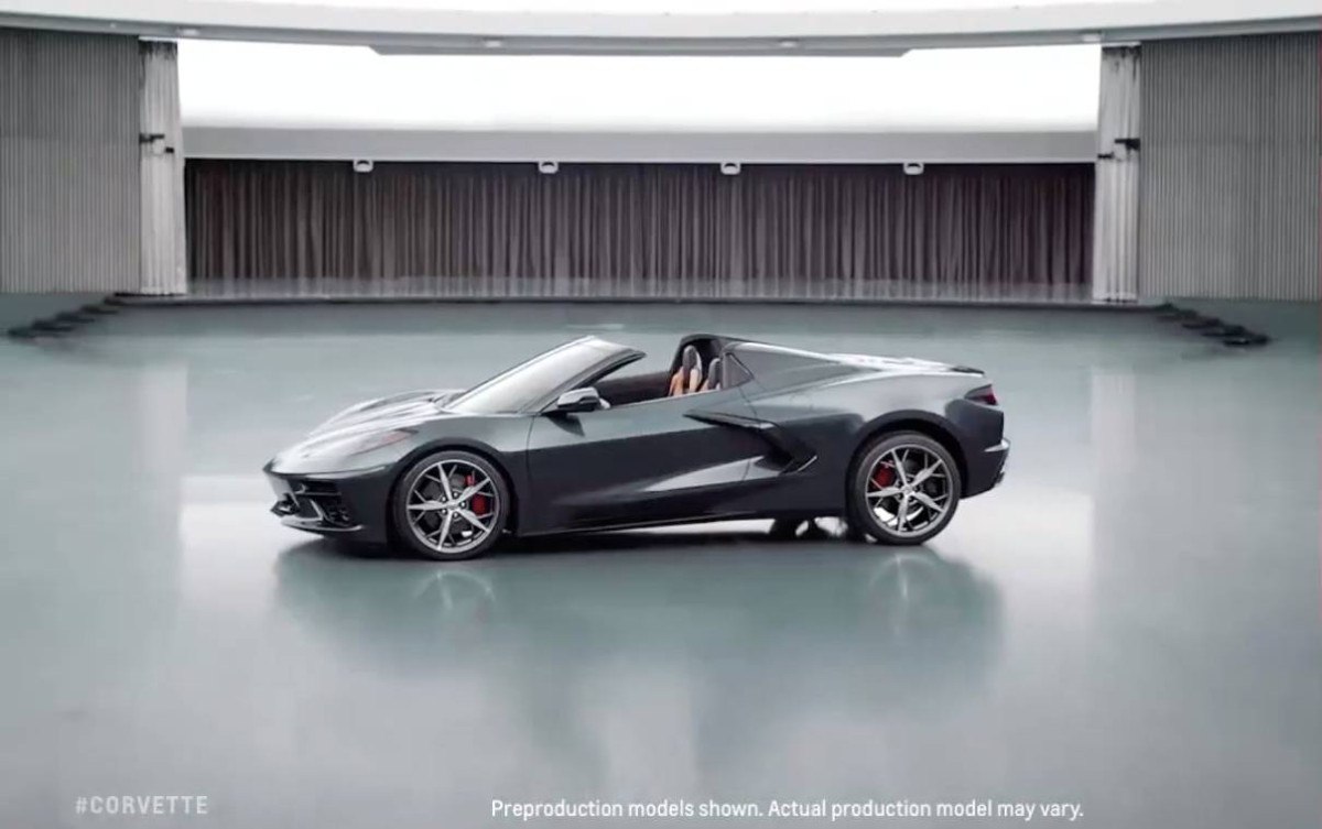 SURGEM AS PRIMEIRAS IMAGENS DO NOVO CHEVROLET CORVETTE STINGRAY CONVERTIBLE 2020, foto 2