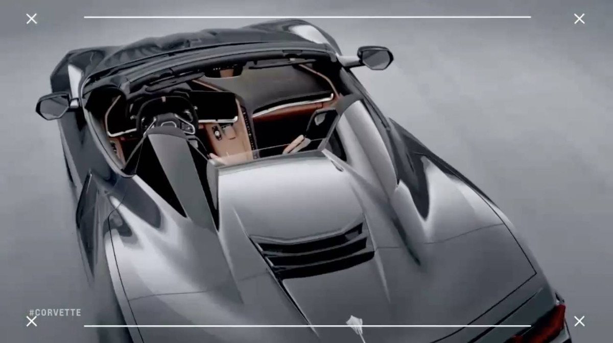 SURGEM AS PRIMEIRAS IMAGENS DO NOVO CHEVROLET CORVETTE STINGRAY CONVERTIBLE 2020, foto 3