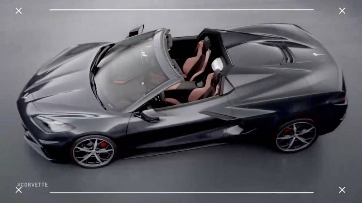 SURGEM AS PRIMEIRAS IMAGENS DO NOVO CHEVROLET CORVETTE STINGRAY CONVERTIBLE 2020, foto 4
