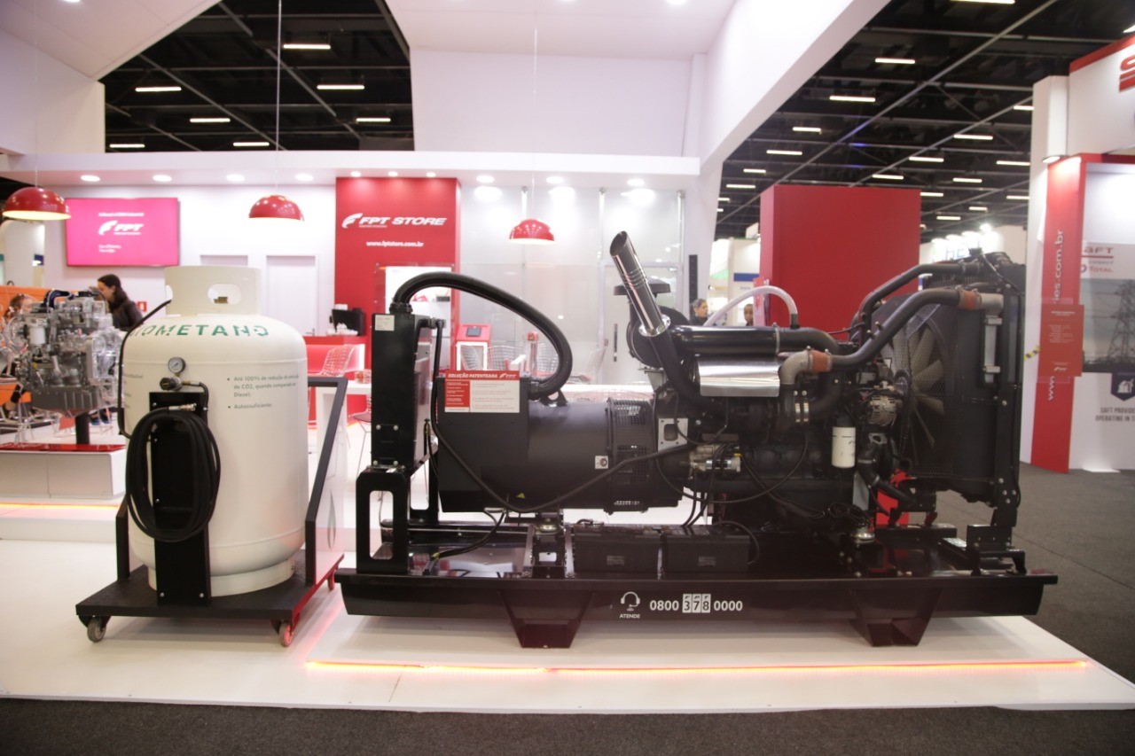 FPT INDUSTRIAL INOVA COM GERADOR MOVIDO A GÁS E BIOMETANO E BIODIESEL DE MACAÚBA, foto 1