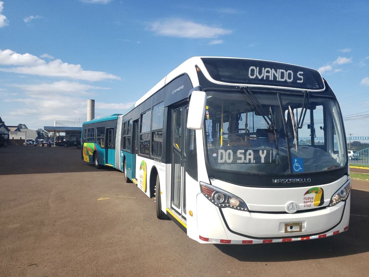 OS PRIMEIROS ÔNIBUS PARA A CIDADE BOLIVIANA ‘NUEVA SANTA CRUZ’ SÃO MERCEDES-BENZ, foto 2