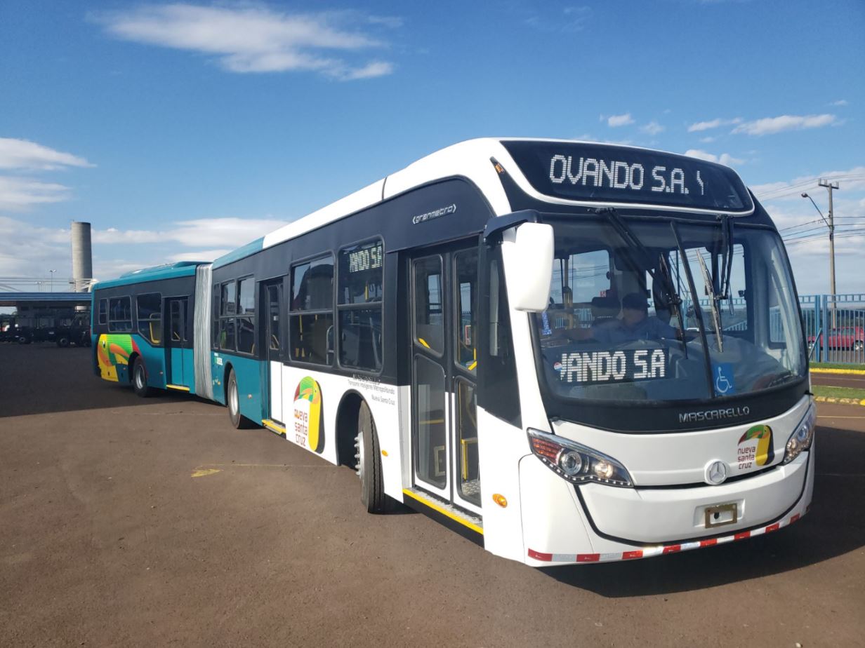 OS PRIMEIROS ÔNIBUS PARA A CIDADE BOLIVIANA ‘NUEVA SANTA CRUZ’ SÃO MERCEDES-BENZ, foto 3