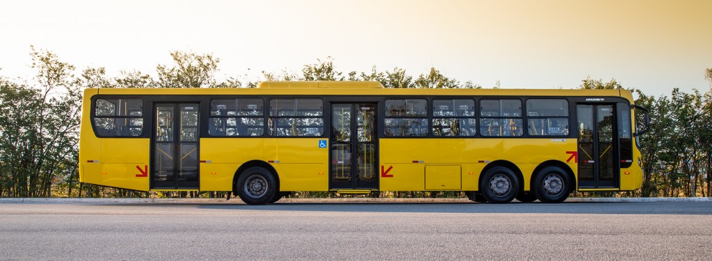 VOLKSWAGEN INOVA COM ÔNIBUS DE 15 METROS E TERCEIRO EIXO DIRECIONAL, foto 3