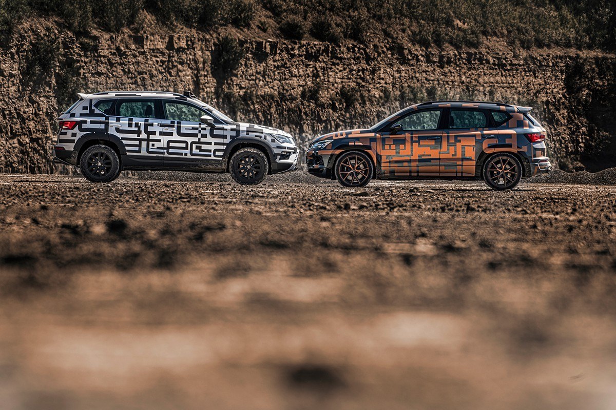 JE DESIGN CUPRA ATECA WIDEBODY SE SUJA DE BARRO JUNTO COM O ATECA ALL TERRAIN, foto 6