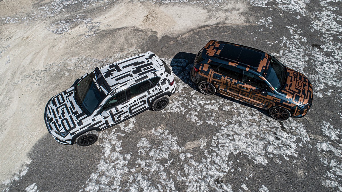 JE DESIGN CUPRA ATECA WIDEBODY SE SUJA DE BARRO JUNTO COM O ATECA ALL TERRAIN, foto 8