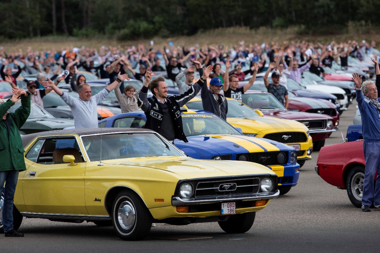 FORD REGISTRA NOVO RECORDE MUNDIAL COM A MAIOR CARAVANA DE MUSTANGS DA HISTÓRIA, foto 1