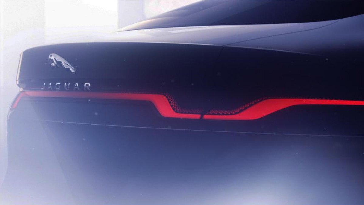 UM TEASER DO FUTURO JAGUAR XJ PEGA CARONA NA APRESENTAÇÃO DO NOVO DEFENDER, foto 1