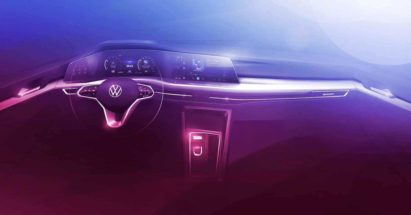 SURGEM AS PRIMEIRAS IMAGENS OFICIAIS DO NOVO VOLKSWAGEN GOLF, foto 2