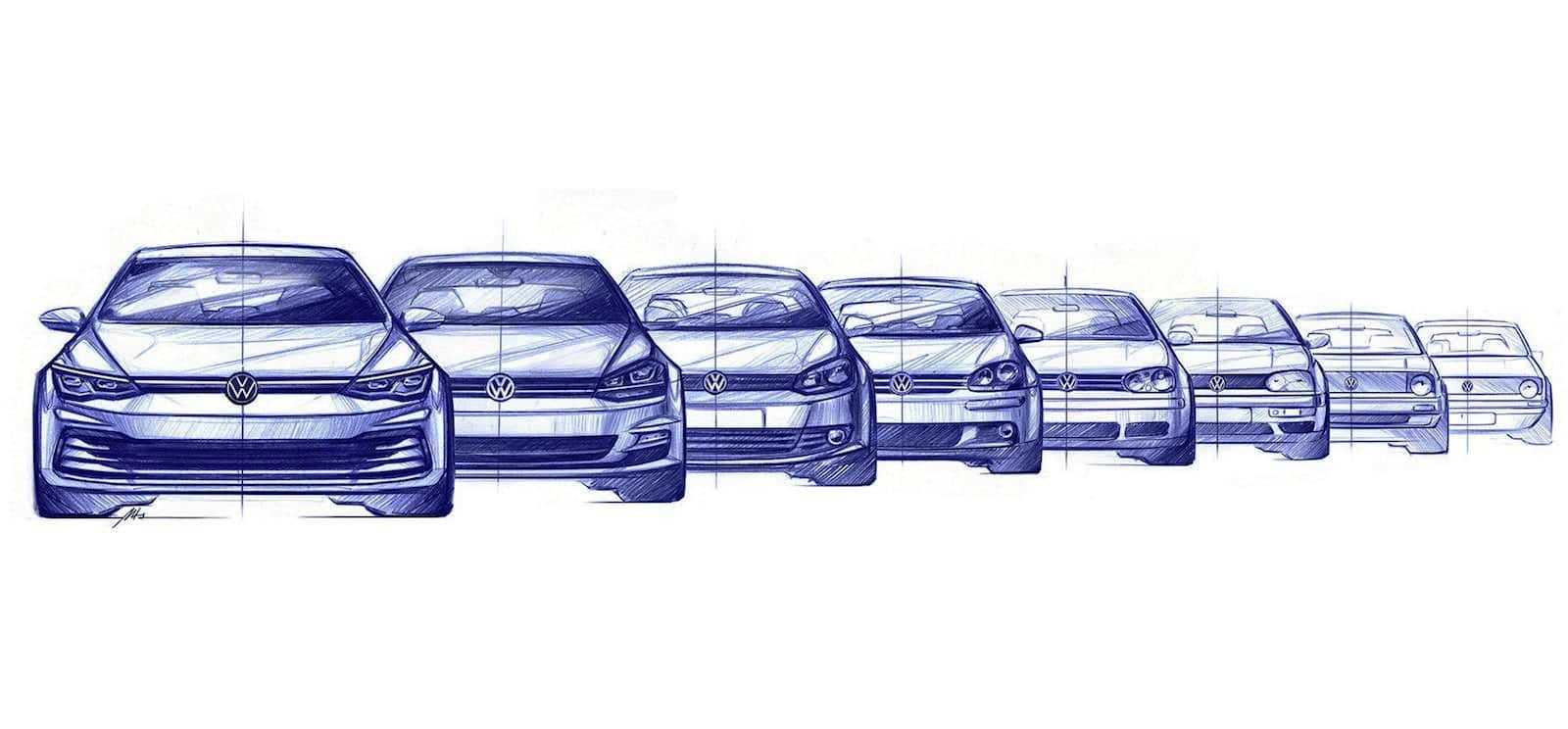 SURGEM AS PRIMEIRAS IMAGENS OFICIAIS DO NOVO VOLKSWAGEN GOLF, foto 3