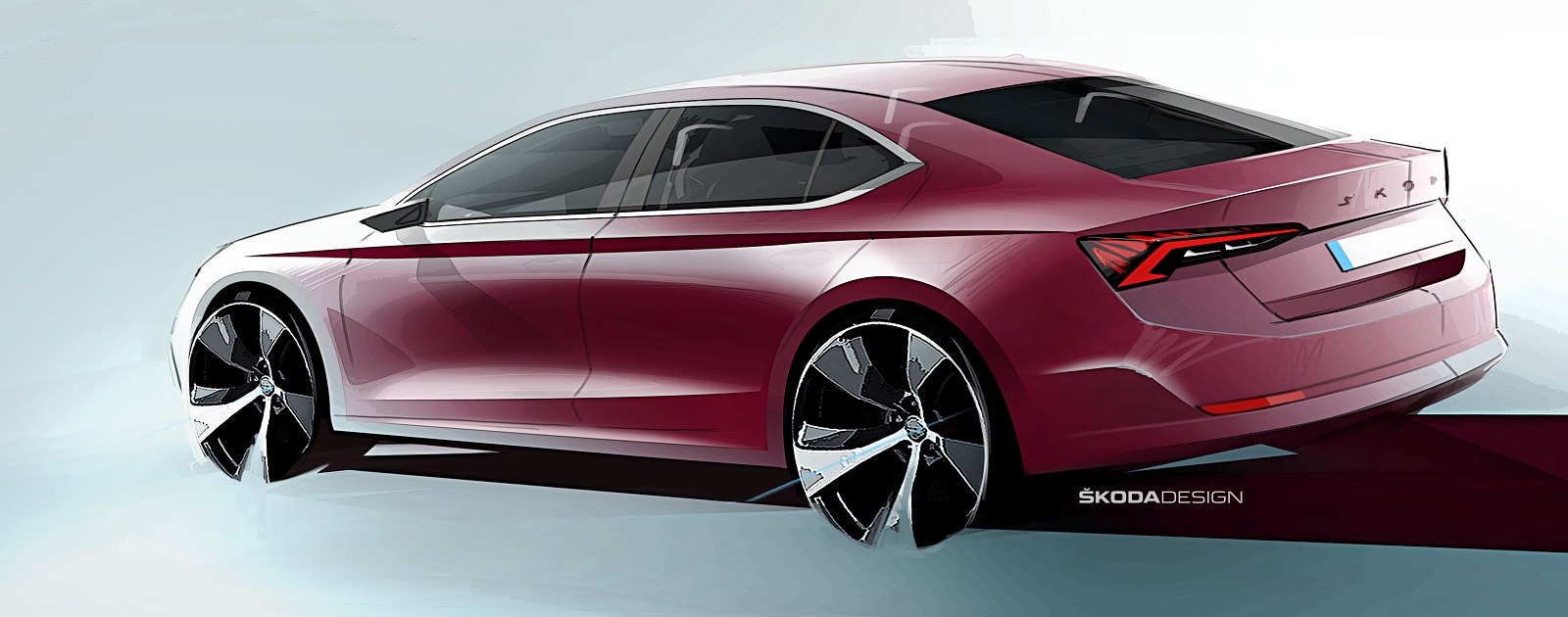 SURGEM ESBOÇOS OFICIAIS DO SKODA OCTAVIA 2020, foto 2