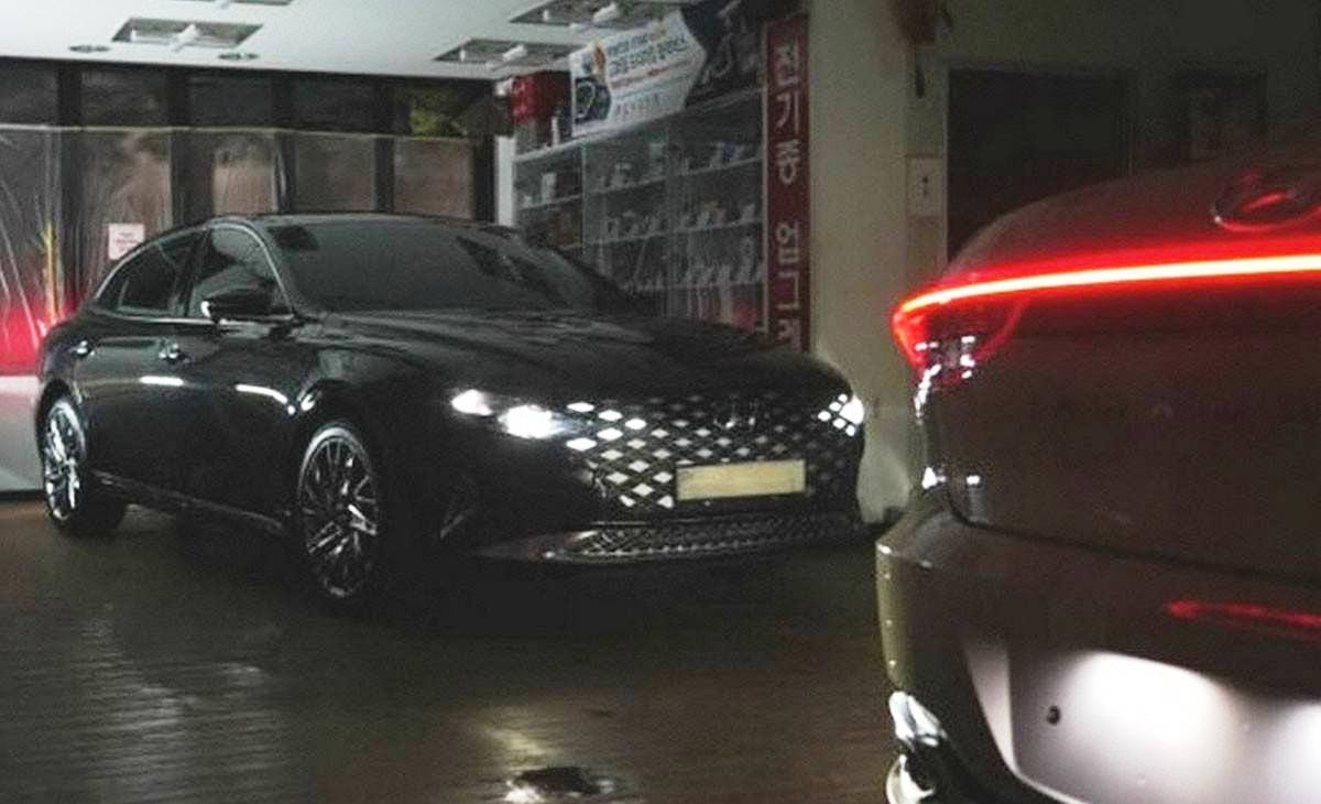 NOVO HYUNDAI GRANDEUR 2020 SURGE DESCOBERTO SEM CAMUFLAGEM, foto 1