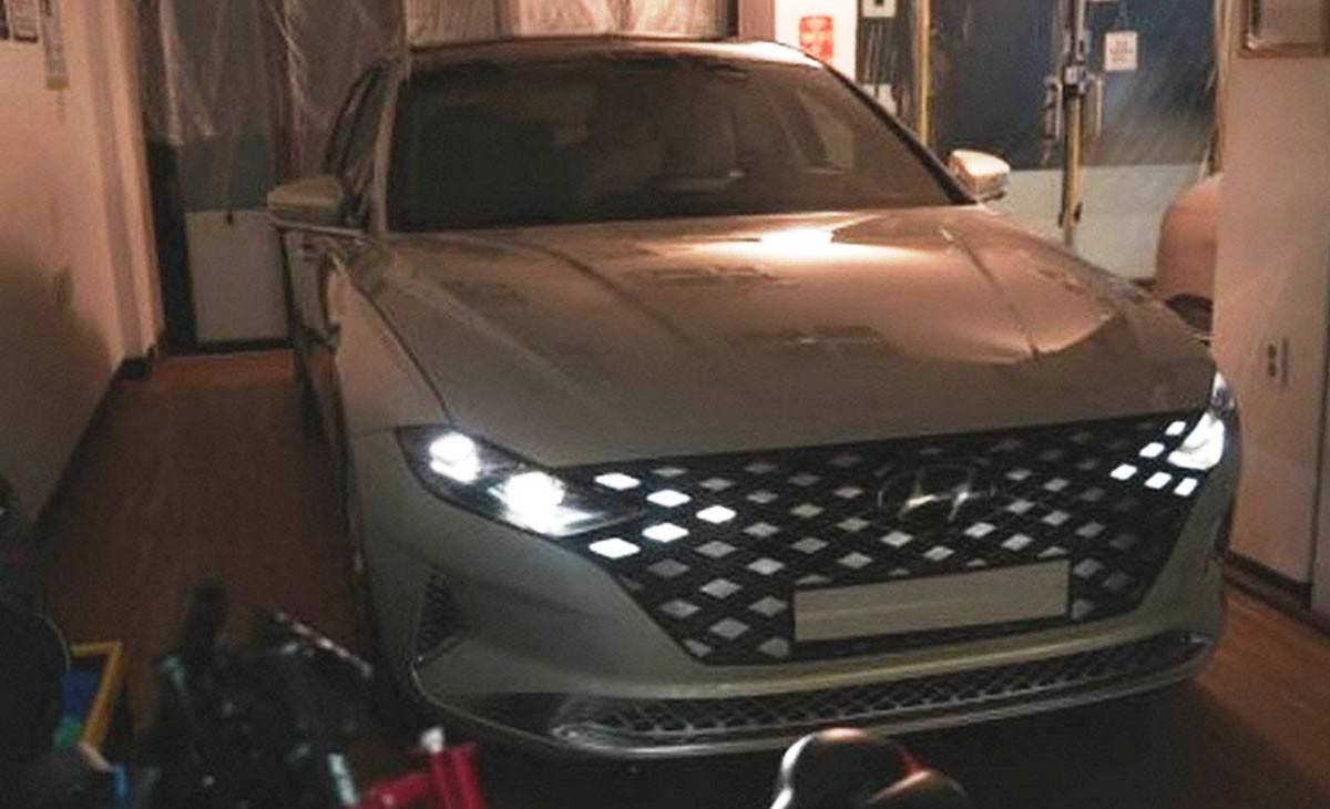 NOVO HYUNDAI GRANDEUR 2020 SURGE DESCOBERTO SEM CAMUFLAGEM, foto 2