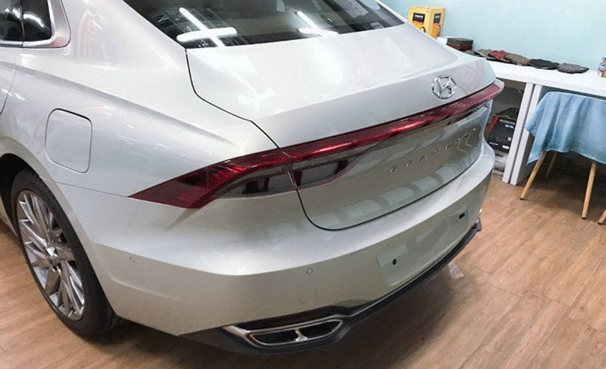 NOVO HYUNDAI GRANDEUR 2020 SURGE DESCOBERTO SEM CAMUFLAGEM, foto 4