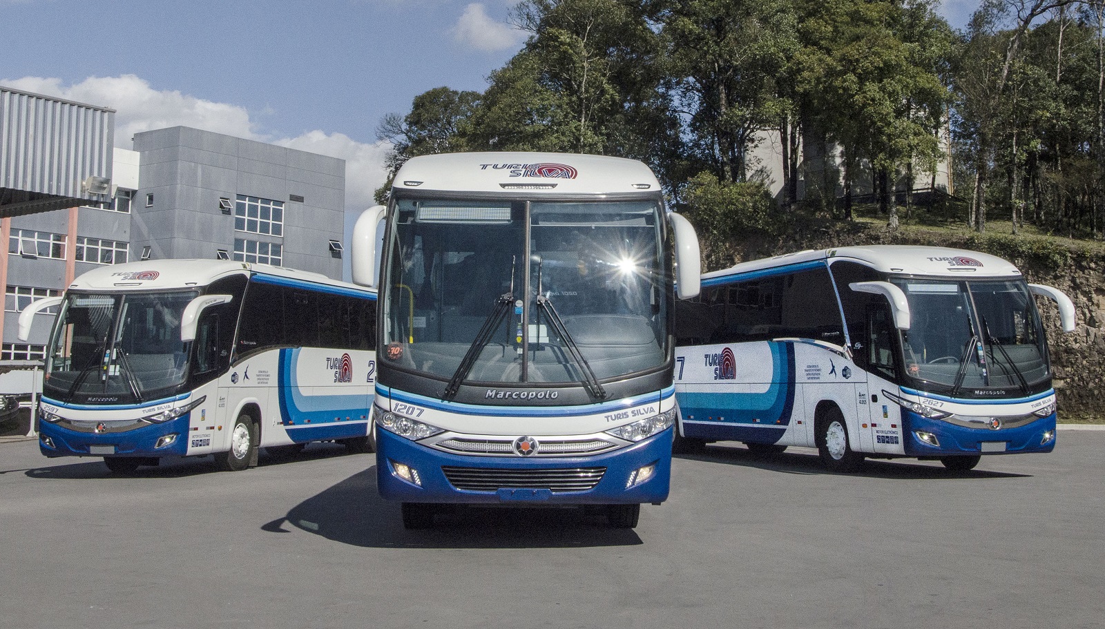 TURIS SILVA TRANSPORTES COMEMORA 30 ANOS COM NOVOS ÔNIBUS MARCOPOLO, foto 1