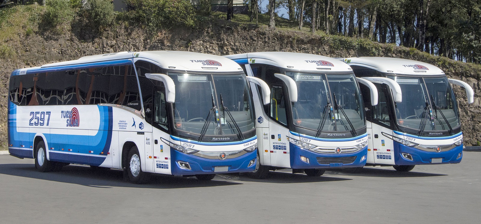 TURIS SILVA TRANSPORTES COMEMORA 30 ANOS COM NOVOS ÔNIBUS MARCOPOLO, foto 2