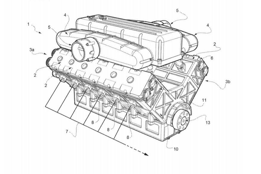 FERRARI PATENTEIA UM MOTOR V12 MAIS EFICIENTE E MENOS POLUENTE, foto 2