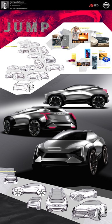 DESIGNERS DA NISSAN ESCOLHEM MELHORES TRABALHOS DE CURSO DE DESIGN AUTOMOTIVO DO ISTITUTO EUROPEO DI DESIGN (IED), foto 7