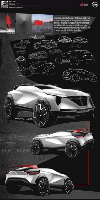 DESIGNERS DA NISSAN ESCOLHEM MELHORES TRABALHOS DE CURSO DE DESIGN AUTOMOTIVO DO ISTITUTO EUROPEO DI DESIGN (IED), foto 8