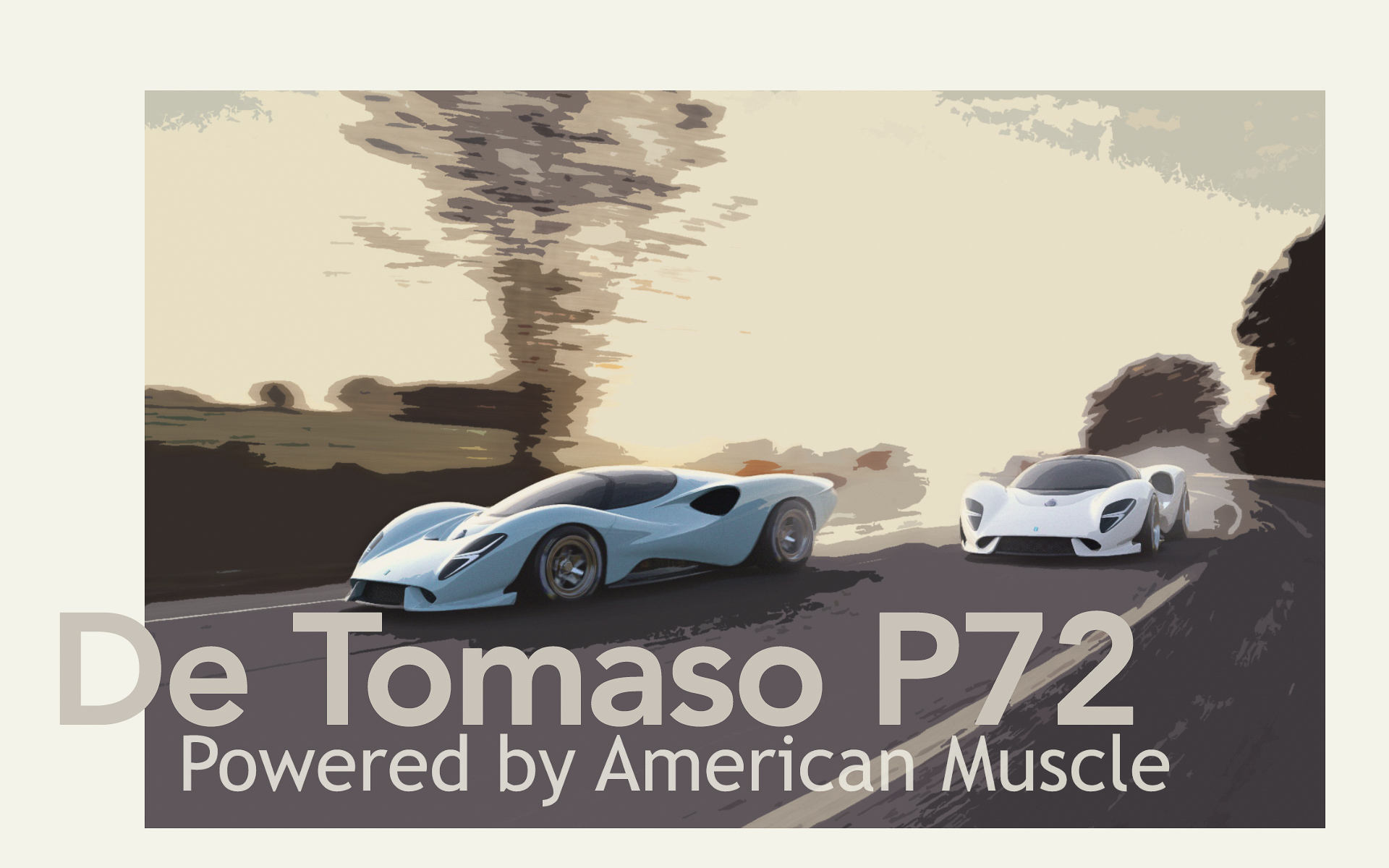 DE TOMASO P72 TERÁ UM MOTOR V8 DA FORD, foto 1