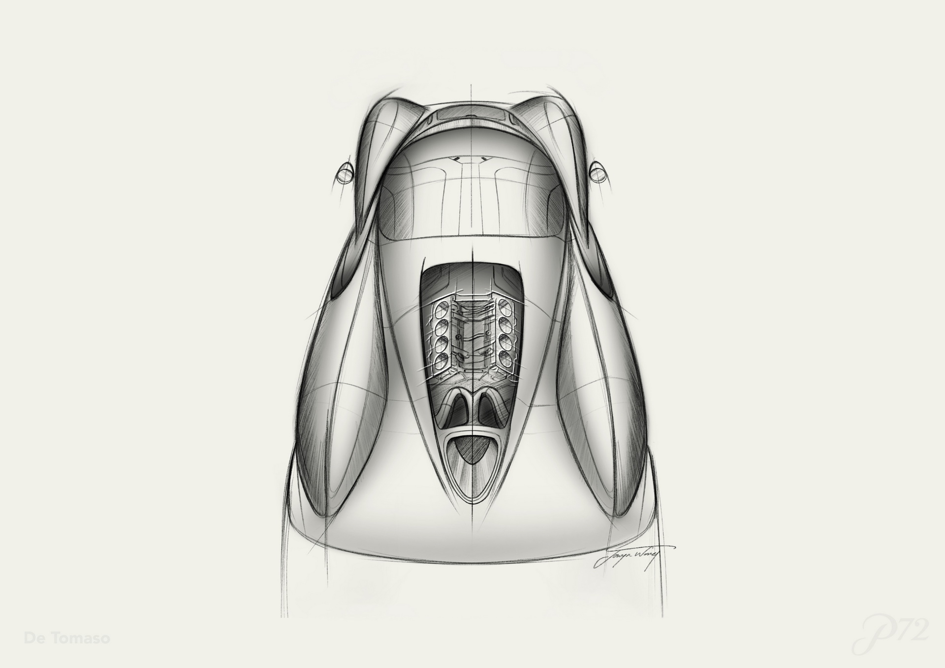 DE TOMASO P72 TERÁ UM MOTOR V8 DA FORD, foto 2