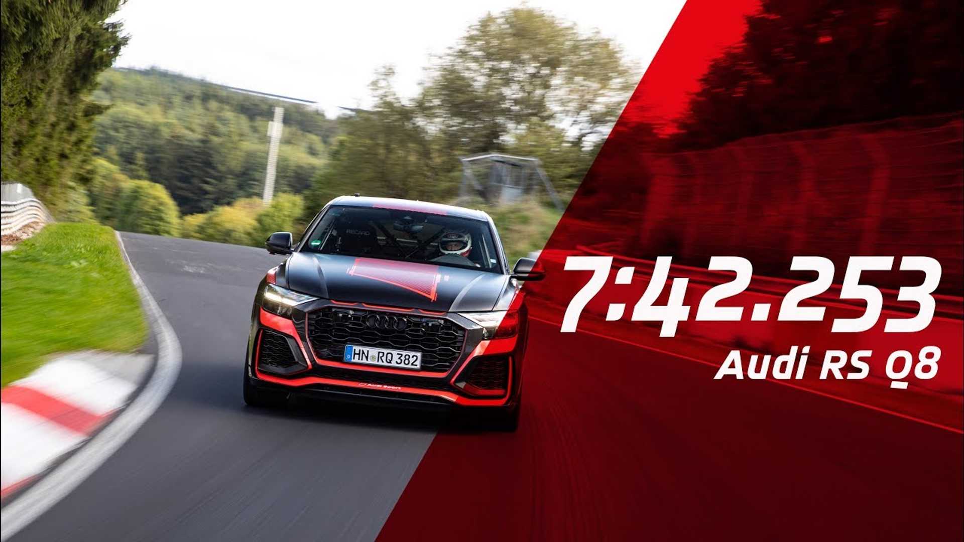 AUDI RS Q8 SE TORNA O SUV MAIS RÁPIDO EM NÜRBURGRING, foto 1