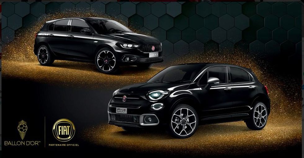 FIAT 500 X E FIAT TIPO ‘BALLON D'OR’: UM TOQUE DE EXCLUSIVIDADE AOS MODELOS ITALIANOS, foto 1