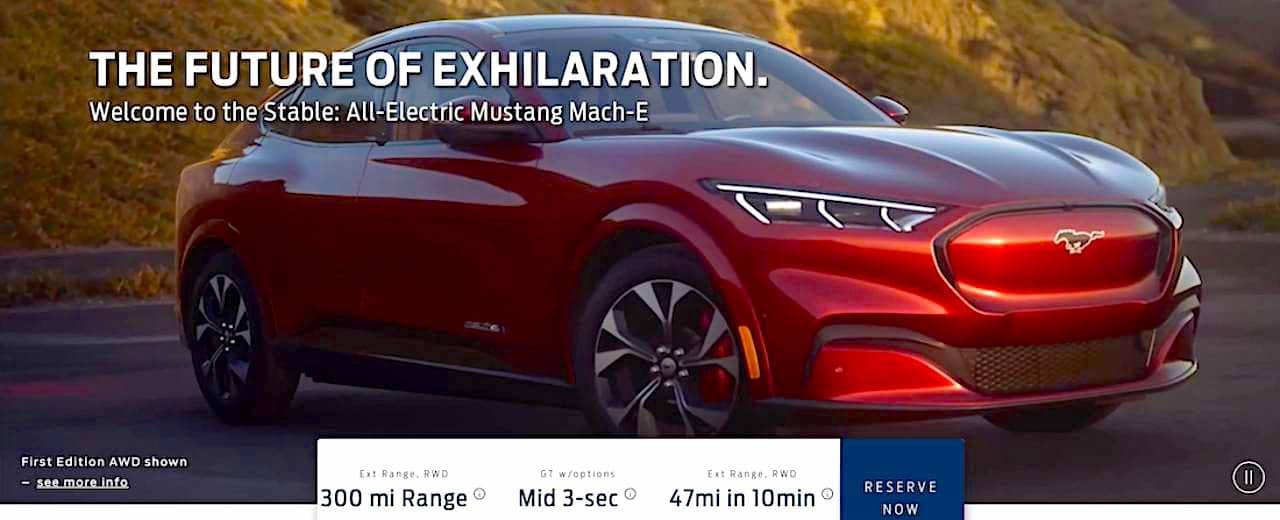 FORD MUSTANG MACH-E: O SUV ELÉTRICO VAZA ANTES DO TEMPO, foto 1