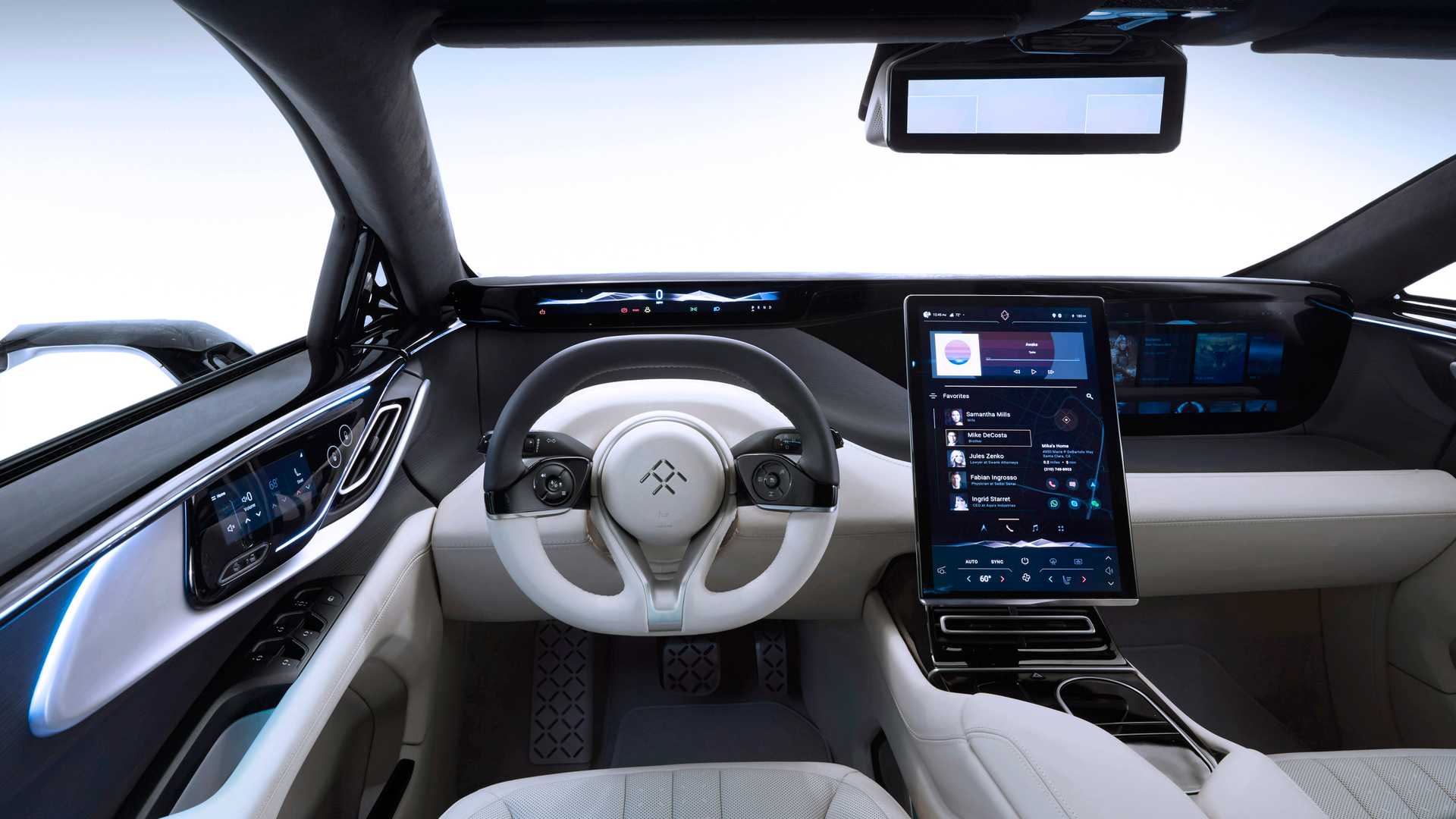 FARADAY FUTURE REVELA O INTERIOR DO FF91, foto 1