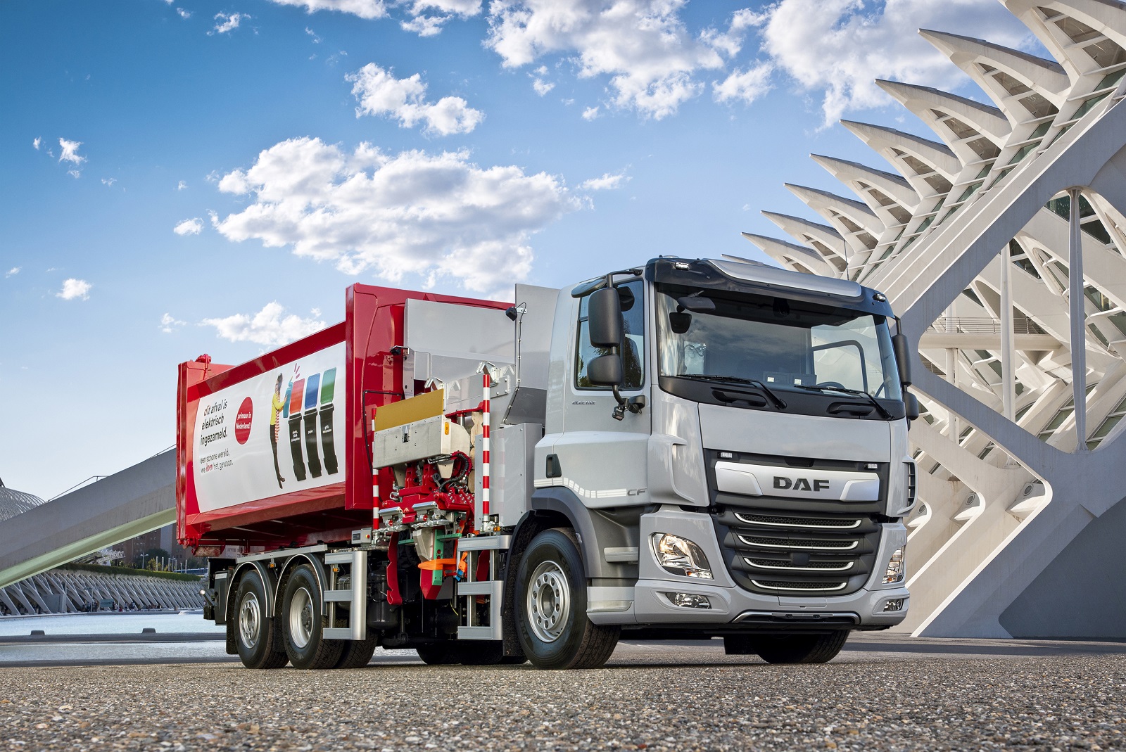 DAF CF ELECTRIC COM CHASSI RÍGIDO 6X2 ESTÁ DISPONÍVEL NA HOLANDA, foto 1