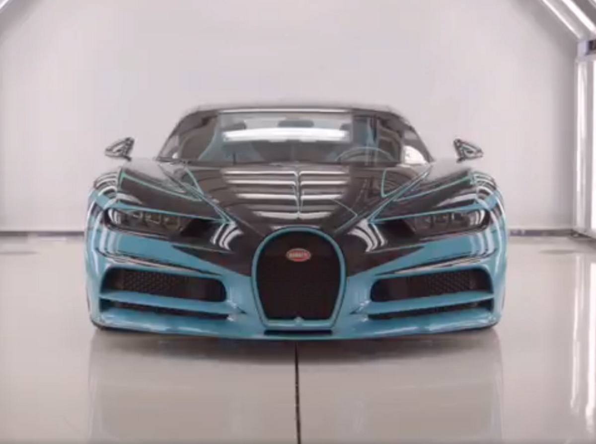 BUGATTI APRESENTA OFICIALMENTE O CHIRON ‘ZEBRA 1 OF 1’, foto 1
