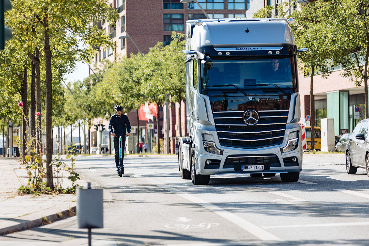NOVO MERCEDES-BENZ ACTROS ENXERGA O QUE ACONTECE AO SEU REDOR, foto 1