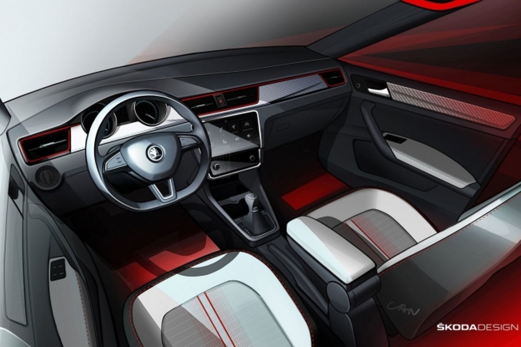 SKODA ADIANTA TRÊS TEASERS DO RENOVADO RAPID SPACEBACK 2020 PARA CHINA E RÚSSIA, foto 3