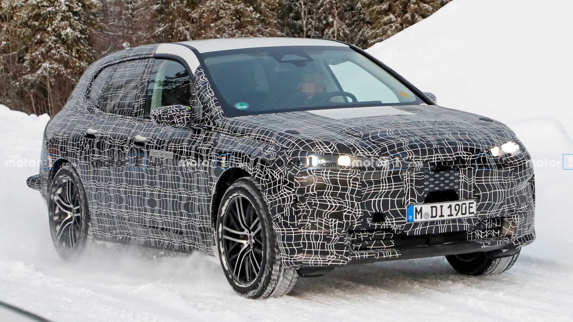 BMW CONTINUA COM OS TESTES DE INVERNO DO NOVO SUV ELÉTRICO iNEXT, foto 1