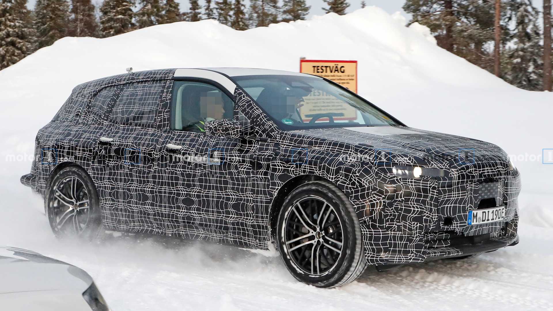 BMW CONTINUA COM OS TESTES DE INVERNO DO NOVO SUV ELÉTRICO iNEXT, foto 2