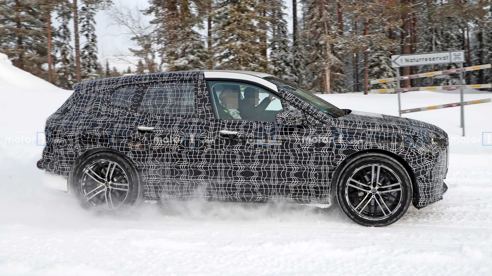 BMW CONTINUA COM OS TESTES DE INVERNO DO NOVO SUV ELÉTRICO iNEXT, foto 3