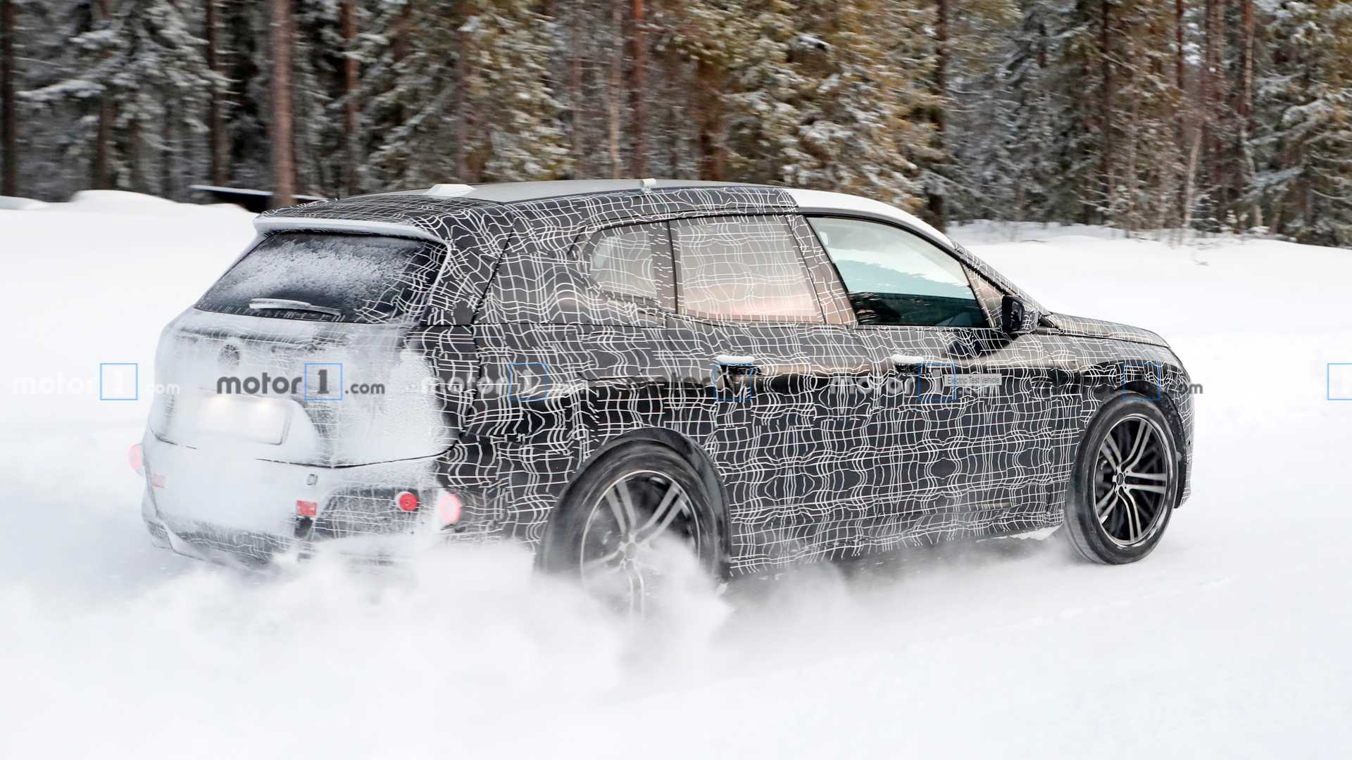 BMW CONTINUA COM OS TESTES DE INVERNO DO NOVO SUV ELÉTRICO iNEXT, foto 6