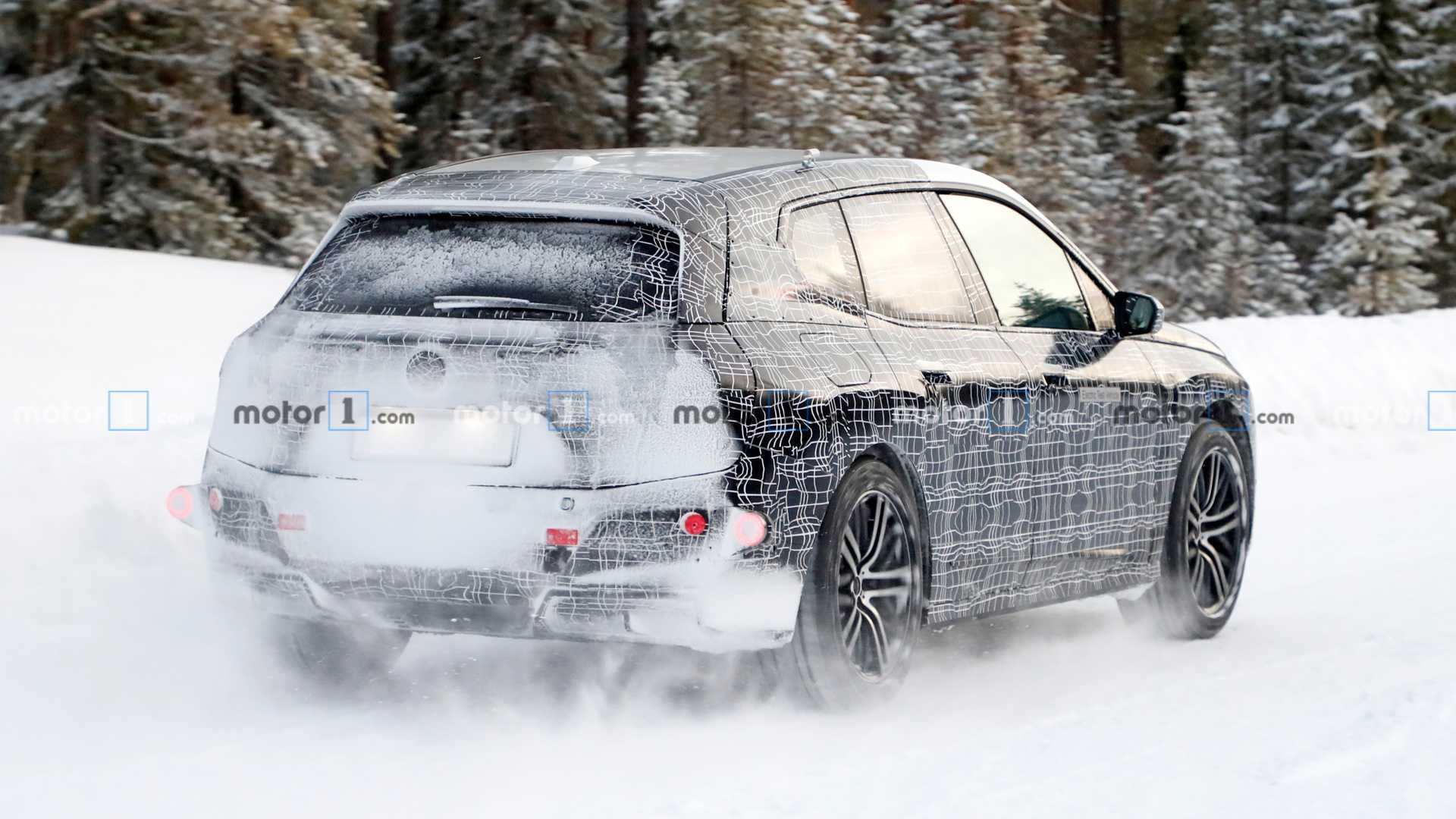 BMW CONTINUA COM OS TESTES DE INVERNO DO NOVO SUV ELÉTRICO iNEXT, foto 8