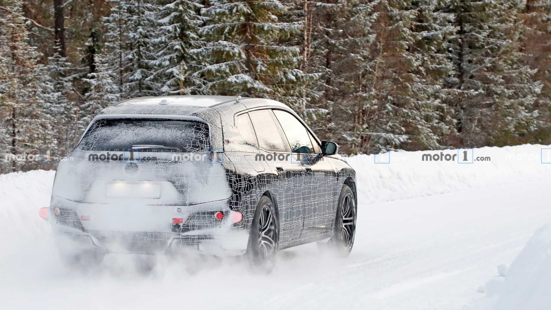 BMW CONTINUA COM OS TESTES DE INVERNO DO NOVO SUV ELÉTRICO iNEXT, foto 9