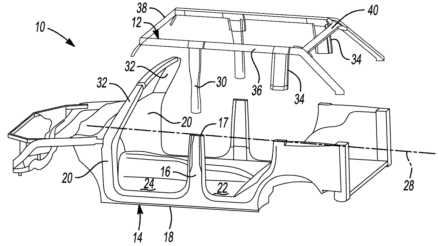 FORD PATENTEIA UM SISTEMA MUITO INOVADOR DE TETO RETRÁTIL COMPLETO PARA O BRONCO, foto 1