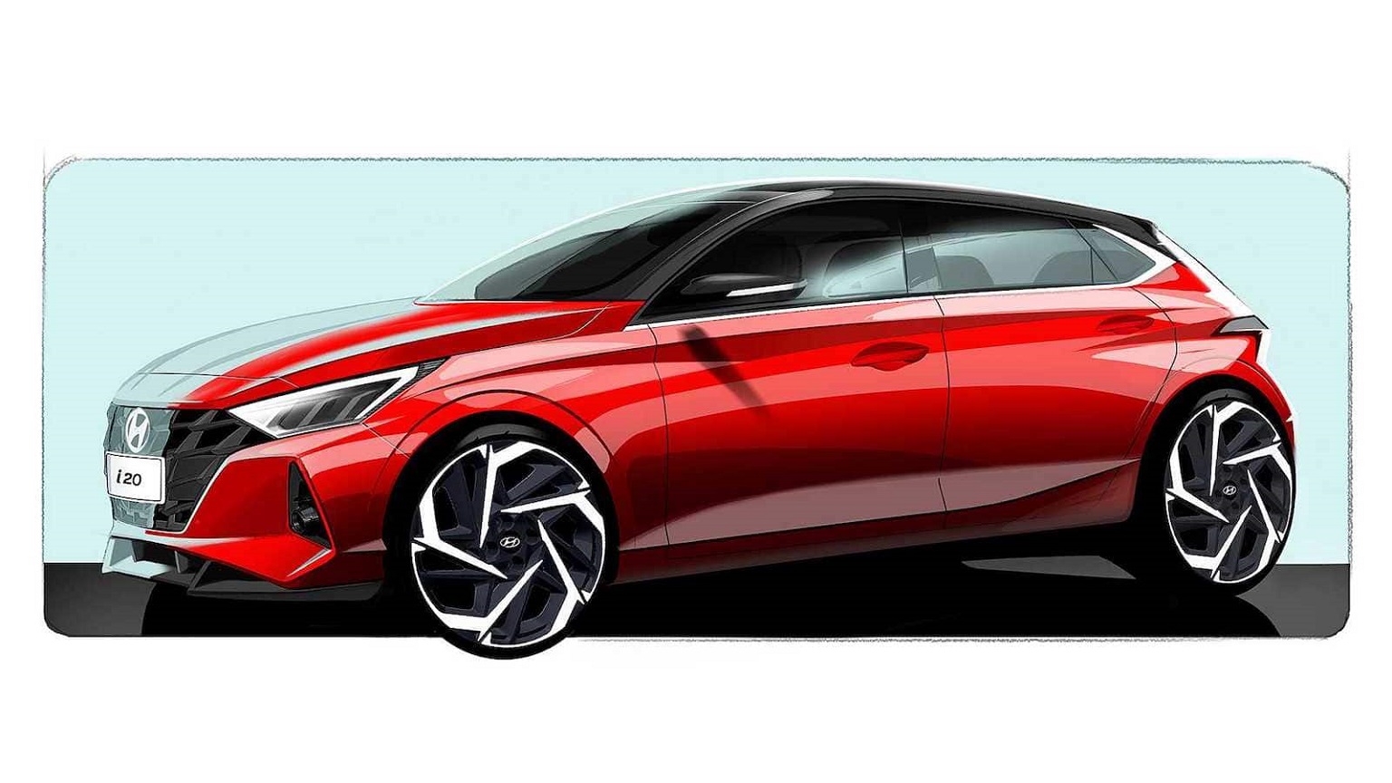 SURGEM OS PRIMEIROS ESBOÇOS QUE MOSTRAM O DESIGN DO FUTURO HYUNDAI i20, foto 1