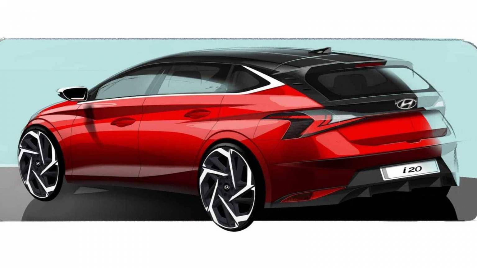 SURGEM OS PRIMEIROS ESBOÇOS QUE MOSTRAM O DESIGN DO FUTURO HYUNDAI i20, foto 2